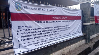 Saling Klaim Lahan di Jalan Raden Mattaher, Pemkot Jambi Buka Suara